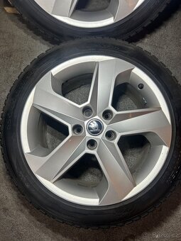 ALU Kola ŠKODA 5x112 R17 DORADO Zimní Pneu 225/45/17 - 3