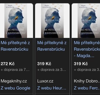 Prodám novou knihu Magda Knedler - Mé přítelkyne z Ravensbru - 3