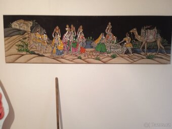 prodám vyšívané indické obrazy - 3