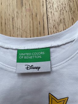 Disney vánoční triko bavlna dl. ruk.  vel. 104 nové - 3
