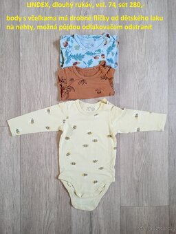 Dětské oblečení, body, pyžama, tepláky většina LINDEX - 3