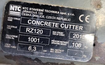Řezačka spár NTC RZ 120 - 3