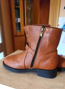 Nové hnědé boty č.36 - 3