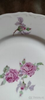 Retro porcelánové talíře - 3