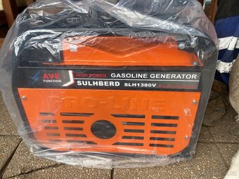 ELEKTROCENTRÁLA 7 kW / 230V + 400V – BENZÍN, NOVÁ - 3