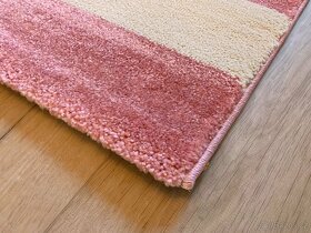 Dětský koberec Kiddo 1087 pink se slonem - 3