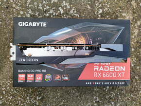 Grafická karta Gigabyte RX6600 XT GAMING OC PRO 8GB - 3
