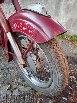 Jawa-ČZ 250 typ 353 půlbuben (mezityp), rok výroby 1955 - 3