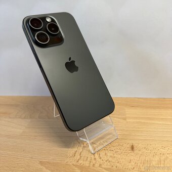 iPhone 15 Pro 256GB, černý, 98% baterie, eSIM (rok záruka) - 3