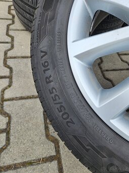 Orig. Alu kola 5x112 Letní 205/55/16 Barum - 3