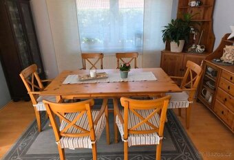 JÍDELNÍ SET IKEA LEKSVIK - 3
