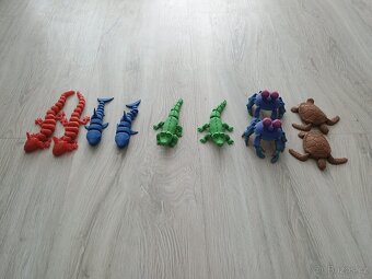 Axolotl 3d tisk - 3