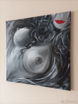 Akt 50x50, DOPRAVA ZDARMA - 3