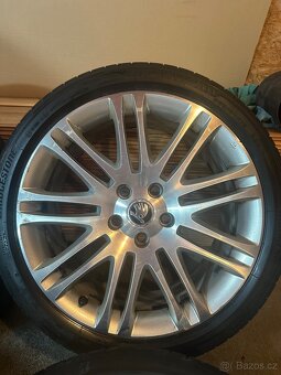 ALU Kola ŠKODA 5x112 R18 LUXON Letní Pneu 225/40/18 - 3