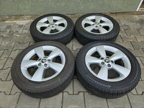 5x100 15 6J ET38 orig. Škoda Rapid Fabia III, vč. let. pneu - 3