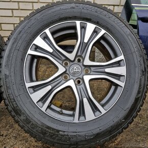 Prodám zánovní kola Toyota 225/65 R17, 5x114.3 - 3