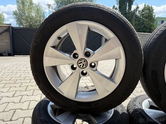 ALU KOLA VW 5X112 R16 + LETNI PNEU 1965/60 R16 - 3