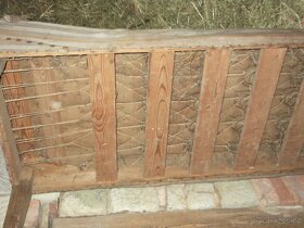 Historický nábytek, na renovaci, OTOMAN 75x190 - 3