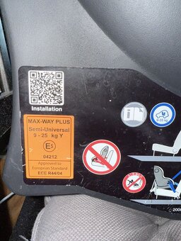 Britax Romer Max way plus 9-25kg - 3