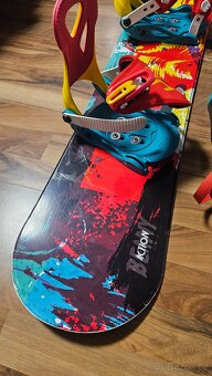 Dětský snowboard komplet - 3