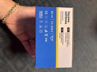 Halogenové skleněné bodové světlo - 3