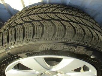 ALU kola AUDI 7,5X16ET45 a zimní pneu SAVA - 3