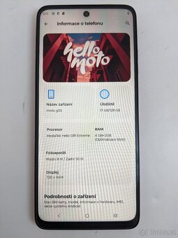 Motorola Moto G05 4/128 Red. Zanovni - koupeno pred 2 tydnu. - 3