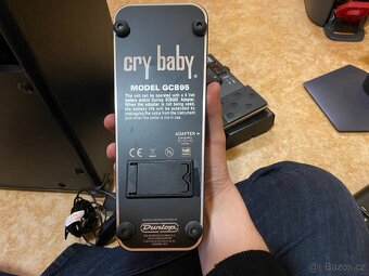 Prodám wah pedál Crybaby – minimálně hraný, skvělý stav - 3