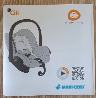 Autosedačka Maxi-Cosi Citi 0-13 kg - 3