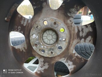 ALU KOLA BMW - 5x120 - r17 + PNEU 245/55/17 - 4ks - 3