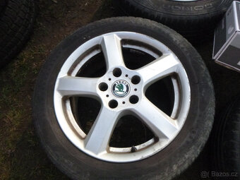 4x alu (5x112) letní pneu 205/55 r16 - 3