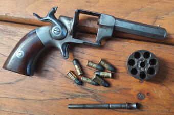 US Western revolver Ellen Wheelock No.1 M.1858 Cal.22 - 3