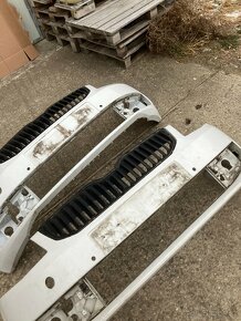 predni naraznik skoda octavia 3 bily maska 4pdc - 3