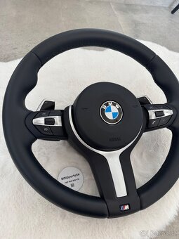 Predám vyhrievaný BMW Mpacket volant F10/F01 - 3