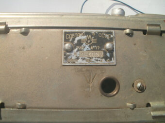 Radio Ruské A17 rok .výroby 1960 - 3