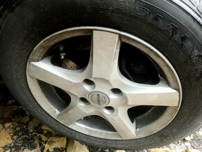 Prodám ALU kola 195/65R15 na Peugeot 307 - 3