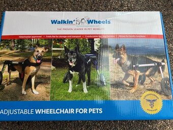 Zadní invalidní vozík pro psy Walkin‘ Wheels - 3