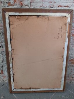 Zarámovaný tisk novyn z 21. Srpna  1968 - 3