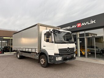 Prodám Mercedes-Benz Atego 1518 L, valník + plachta - 2 kusy - 3