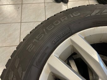 VW ALU disky R16 + pneumatiky - 3