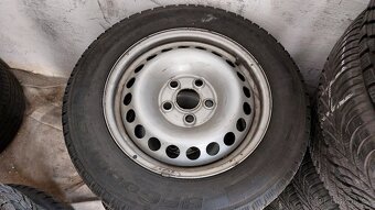Kola zimní 16", VW T5 T6, rozteč 5x120mm, pneu 205/65/16C - 3