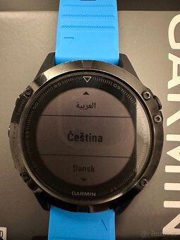 Garmin Fēnix 5 Sapphire – multisportovní GPS hodinky - 3