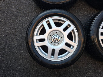 Originální Alu VW kola 16" 5 x 100 ET 42, disk 6.5Jx16H2 - 3