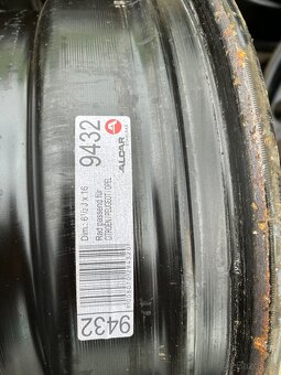 4x plechové disky 4x108 R16 Peugeot, Citroen, Opel - 3