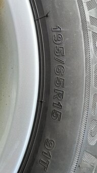 Sada 4 ks orig. VW disku včetně zimního pneu - 3