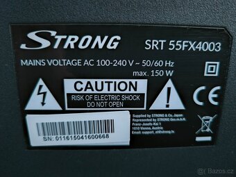 4x televize na náhradní díly, cena za vše - 3