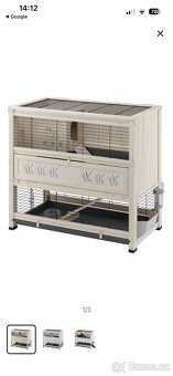 Klec dvoupatrová pro hlodavce - 3