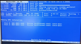 Micron 16JTF1G64AZ-1G6E1 PC3 12800U DDR3 1600MHz -16GB - 3