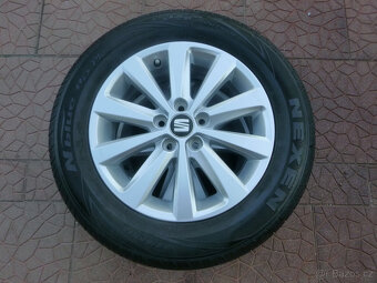 Letní sada alu kola originál Seat Ibiza 5x100 5,5Jx15 ET40 - 3