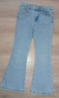 Dívčí džíny do zvonu + trhané džíny ZDARMA - 3